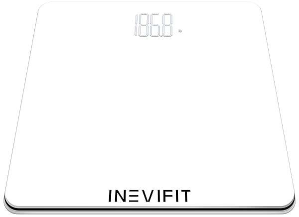 INEVIFIT INEVIFIT Bathroom Scale: Highly Accurate Digital Body Scale for Weights up to 400 lbs