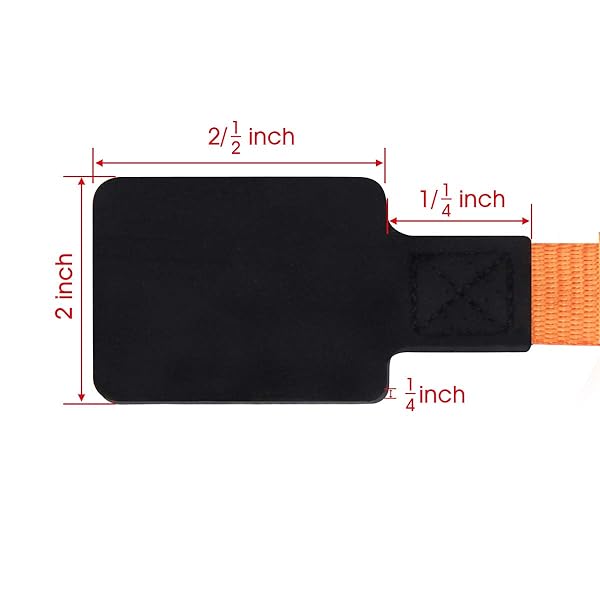 JCHL JCHL 20ft Tie Down Strap 1inch Lashing Strap Cargo Strap with Padded Cam Lock Buckle 1000lbs Capacity 4Pack - View 6 of 9