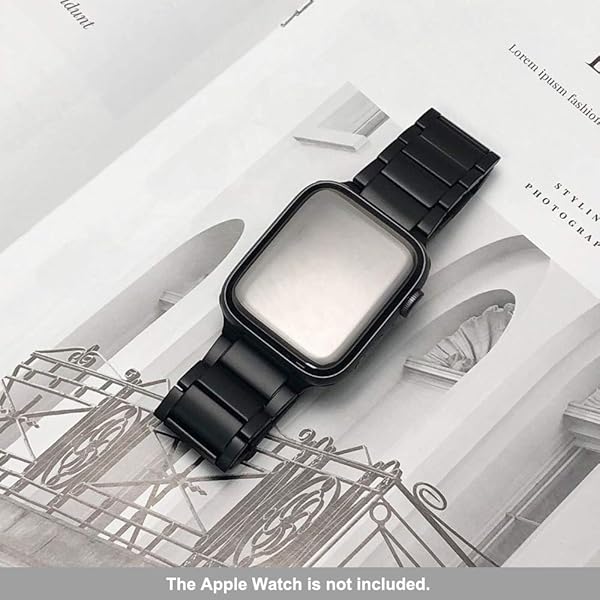 YEEJOK YEEJOK Titanium Bands for Apple Watch Ultra 2, Series 9, & More - Stylish 49mm, 46mm, 45mm, 44mm, 42mm Options for Men & Women - View 3 of 7