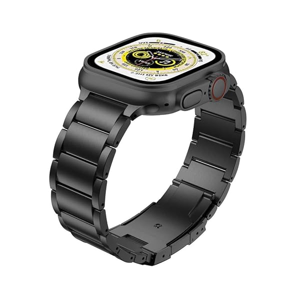 YEEJOK YEEJOK Titanium Bands for Apple Watch Ultra 2, Series 9, & More - Stylish 49mm, 46mm, 45mm, 44mm, 42mm Options for Men & Women - View 2 of 7