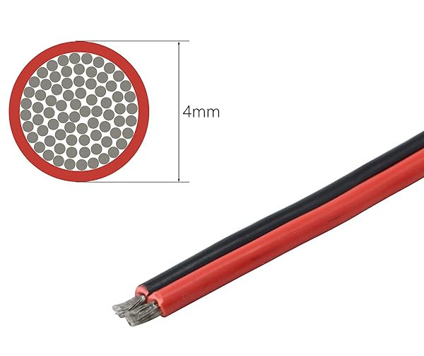 CERRXIAN CERRXIAN 30CM 12AWG SAE Socket Solar Weatherproof Sidewall Port DIY Cord Quick Disconnect Wire Harness for Motorcycle Car Generator - View 5 of 7