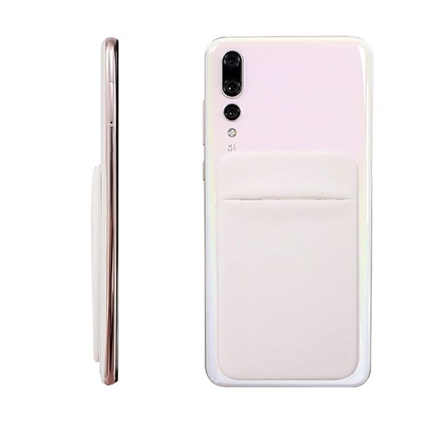 Kbinter Kbinter Slim Credit Card Holder for Cell Phone Stretchy Ultra Lycra Self Adhesive Wallet for ID and Credit Cards Compatible with iPhone Android Galaxy - View 7 of 7