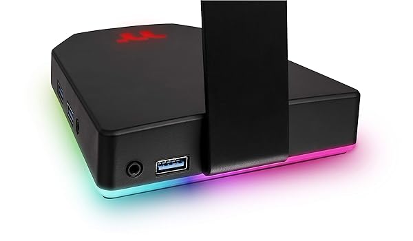 Thermaltake Thermaltake E1 RGB Gaming Headset Stand - GEA-TTP-THSBLK-06 Black | Ultimate Gaming Accessory - View 8 of 8