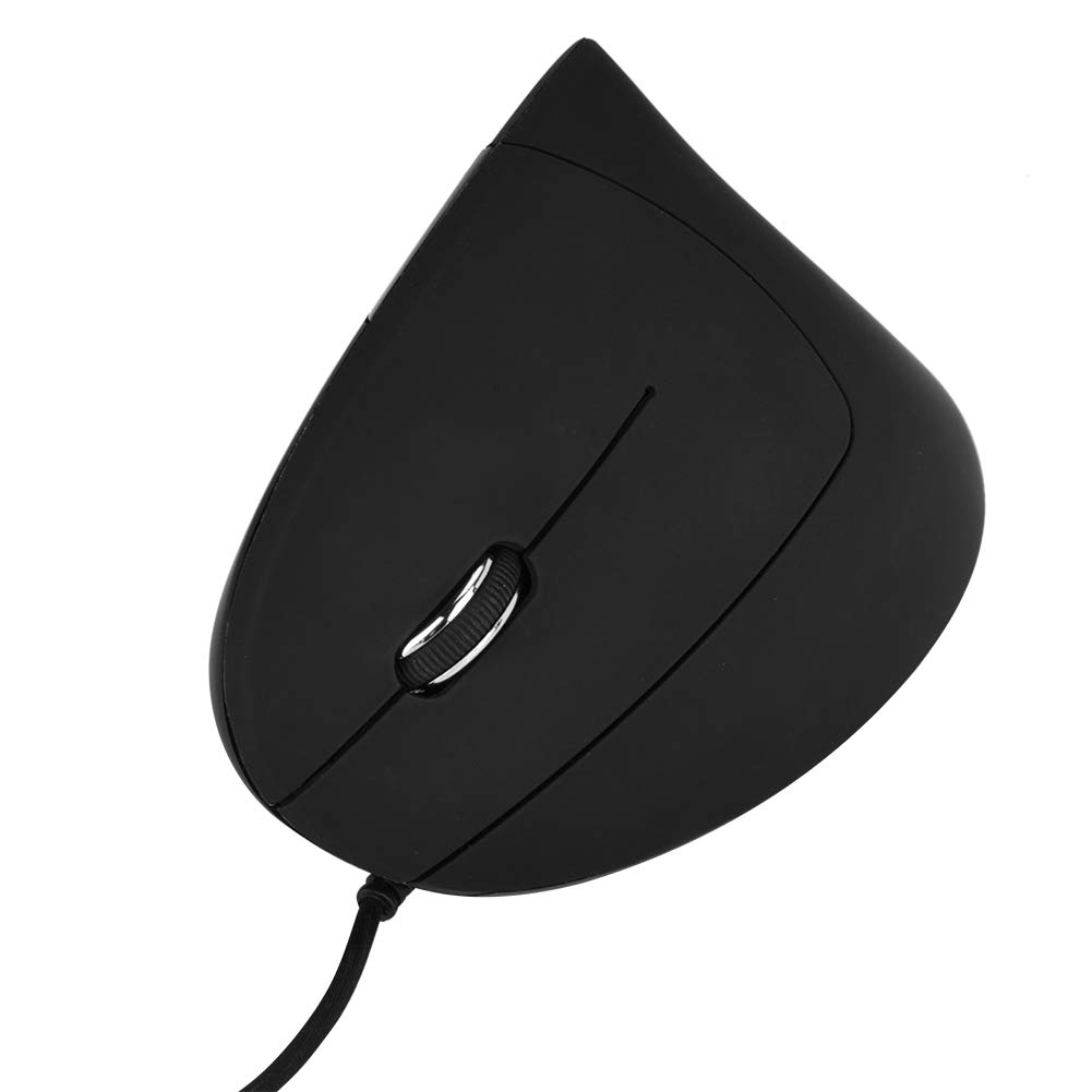 Wendry Ergonomic Left Handed Vertical USB Wired Mouse with 3 Adjustable DPI and 6 Programmable Buttons for Laptop and Desktop Gaming - View 8 of 9