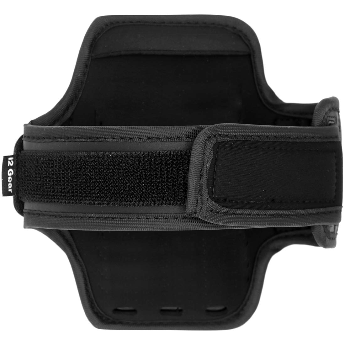 i2 Gear i2 Gear Cell Phone Running Armband for iPhone 13 12 11 Pro Galaxy S10 S9 Moto P30 G7 G6 Z Play Black 65 - View 4 of 6