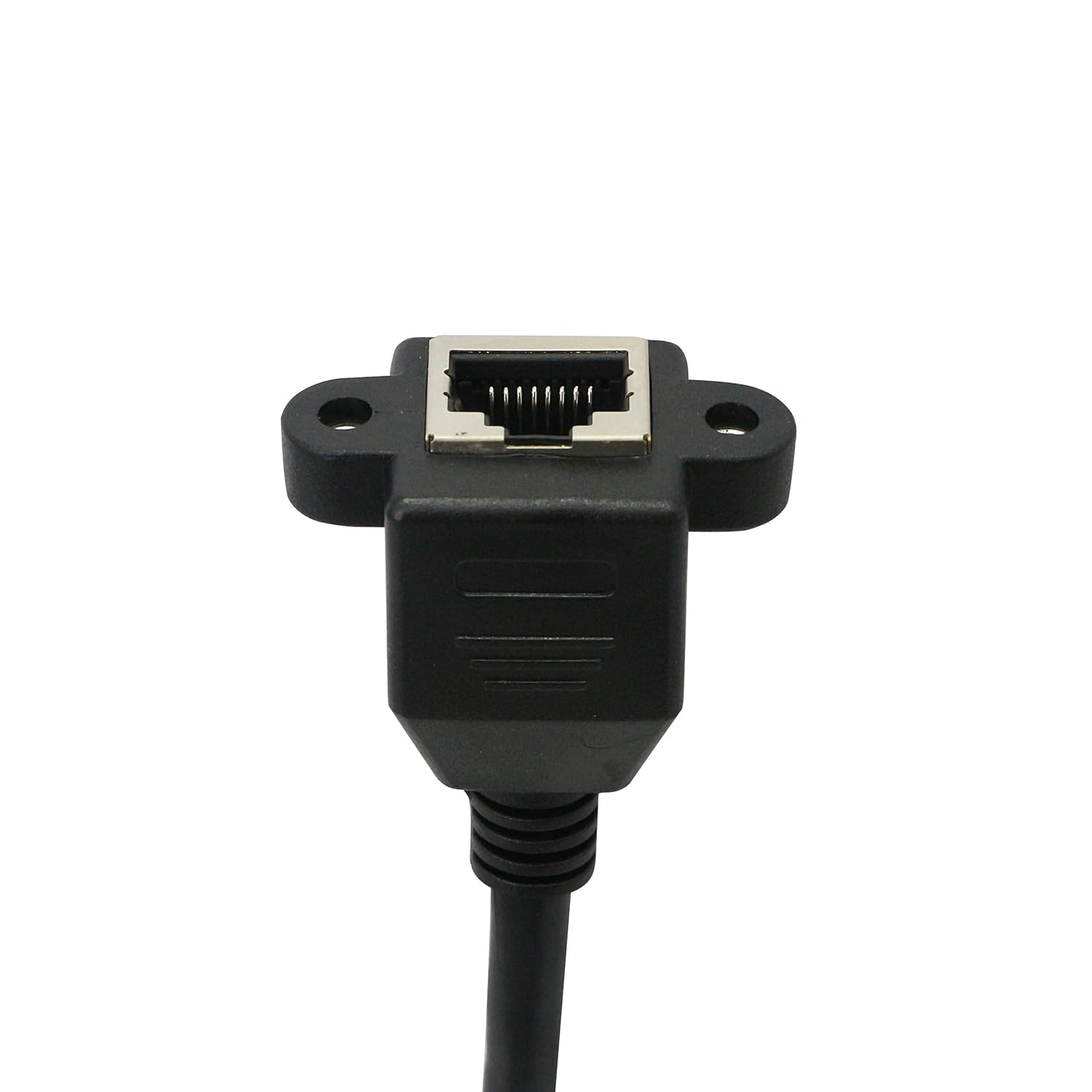 SinLoon SinLoon RJ45 Ethernet Adapter Cable 90 Degree Right Male to Female for CAT 5 CAT 6 LAN Ethernet Socket Connector - View 6 of 7