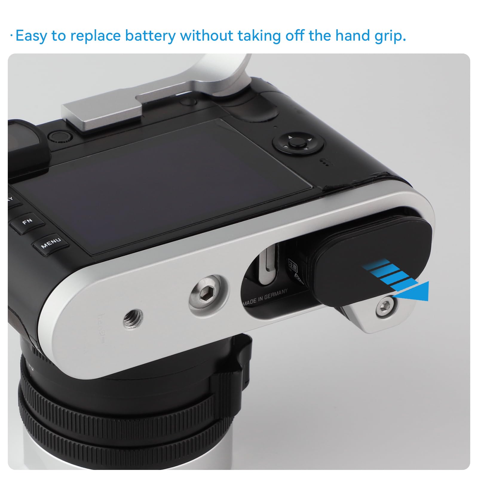 Haoge HG-Q2W Hand Grip Bracket Holder for Leica Q2 Camera Body Enhance Stability and Control - View 5 of 9