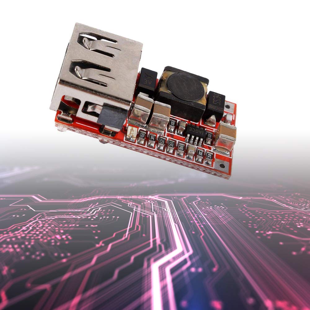 KOOBOOK Buy KOOBOOK 5Pcs DC-DC 6-20V to 5V 3A Car USB Charger Module - Efficient Step Down Converter - View 5 of 6