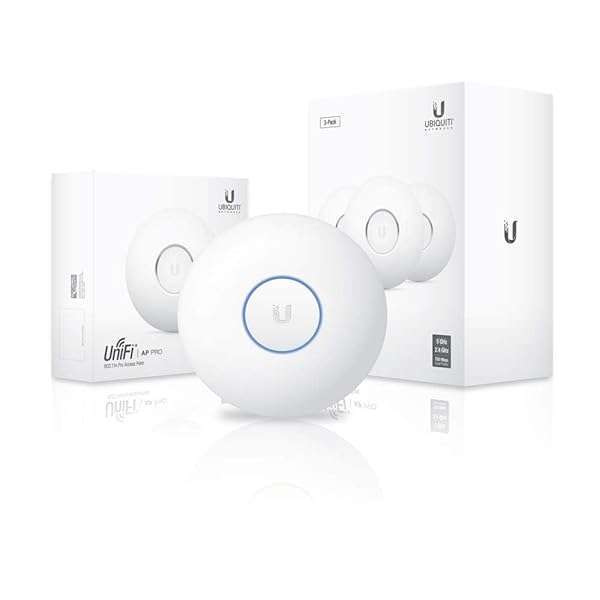 Ubiquiti Networks Ubiquiti UniFi AP AC PRO 3-Pack (UAP-AC-PRO-3) - High-Performance Wi-Fi Access Points for Home & Business - View 5 of 9