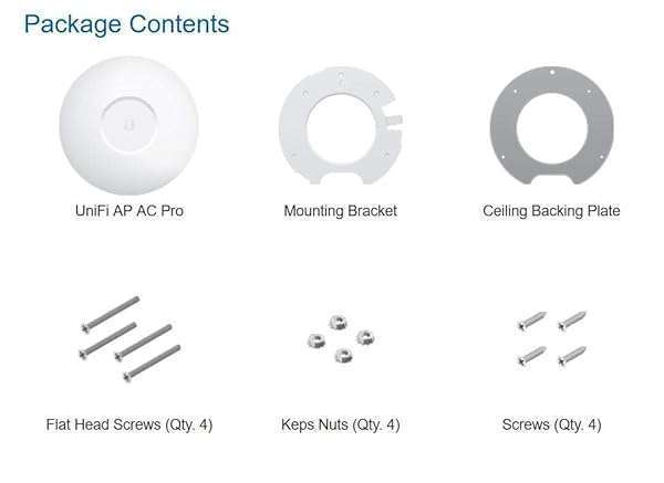 Ubiquiti Networks Ubiquiti UniFi AP AC PRO 3-Pack (UAP-AC-PRO-3) - High-Performance Wi-Fi Access Points for Home & Business - View 6 of 9