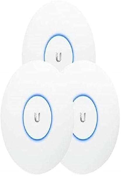 Ubiquiti Networks Ubiquiti UniFi AP AC PRO 3-Pack (UAP-AC-PRO-3) - High-Performance Wi-Fi Access Points for Home & Business - View 3 of 9