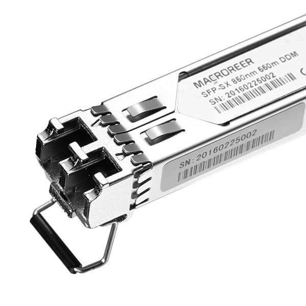 Macroreer Macroreer HP J4858C Gigabit-SX-LC SFP Transceiver Mini-GBIC 550m 850nm Network Module for High-Speed Connectivity - View 2 of 4