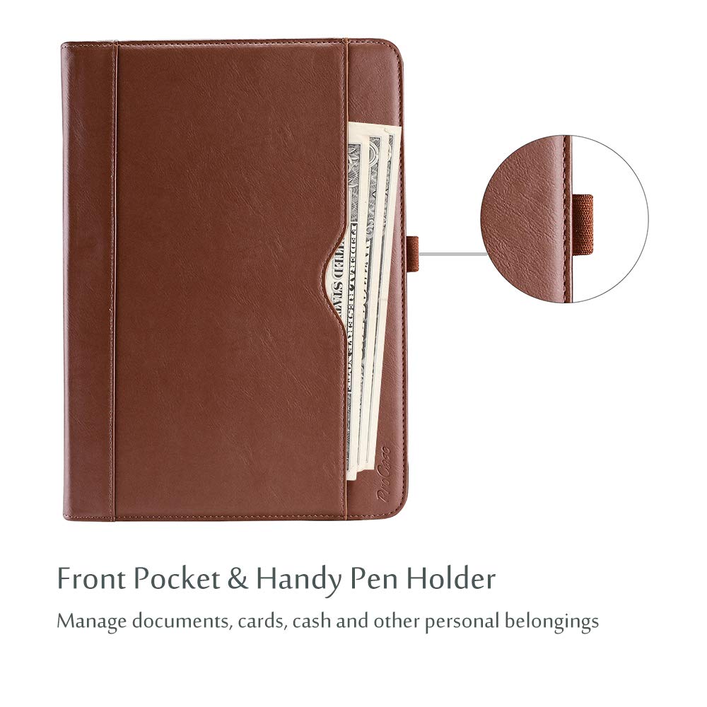 ProCase ProCase Universal Tablet Case 9 to 10.1 Inch Stand Folio Protective Cover with Multiple Viewing Angles and Pen Holder Brown - View 5 of 7