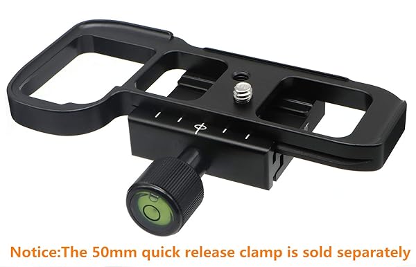 HITHUT "Buy HITHUT Hand Grip Quick Release Metal Base Plate for Sony A7M3, A7III, A7RIII, A9 - 1/4" Screw & Hex Wrench Included" - View 7 of 7