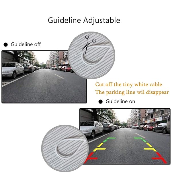 EWAY EWAY Backup Reverse Camera for Honda Civic CR-V Odyssey HR-V Accord Crossover Element Fit Car Rear View Parking Camera - View 4 of 7