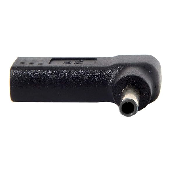 cablecc USB 3.1 Type C USB-C to DC 4.5x3.0mm Adapter PD Emulator Trigger 90 Degree Angled