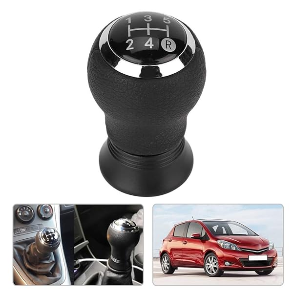 Aramox Upgrade Your Toyota: Aramox 5-Speed Gear Shift Knob Replacement (2005-2010) - Stylish Leather Car Modification - View 10 of 10