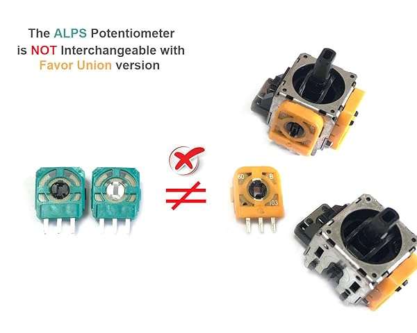 ElecGear ElecGear 8X ALPS Potentiometer & 4X Drift Fix PCB for PS5/PS4 Controllers - Upgrade Your Joystick Performance! - View 6 of 8