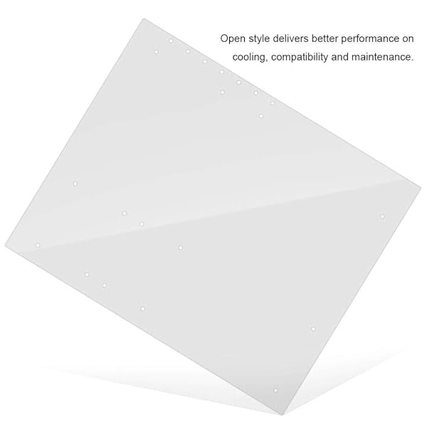 Diyeeni Acrylic Frame 4mm Transparent DIY Base Stand for ATX Motherboard High Performance PC Open Frame - View 5 of 9