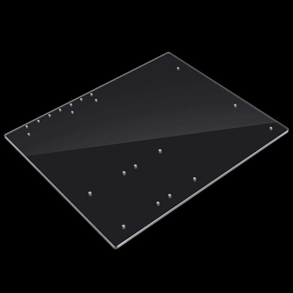 Diyeeni Acrylic Frame 4mm Transparent DIY Base Stand for ATX Motherboard High Performance PC Open Frame - View 7 of 9