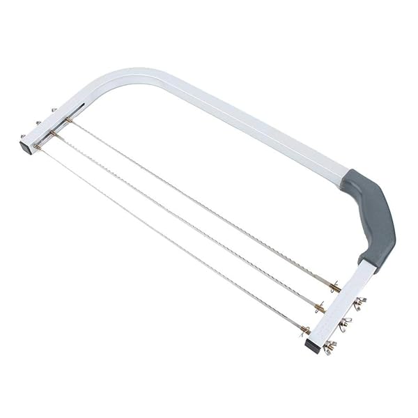 TOPINCN TOPINCN Stainless Steel Adjustable Wire Cake Cutter Slicer Leveler for Perfect Baking Results - View 7 of 9