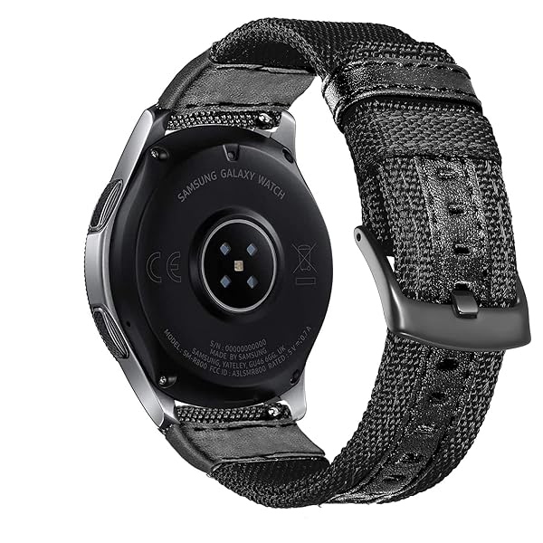 Olytop Buy Olytop 22mm Nylon Bands for Galaxy Watch 46mm, 3 45mm & Gear S3 - 2 Pack Sports Replacement Straps - View 6 of 8