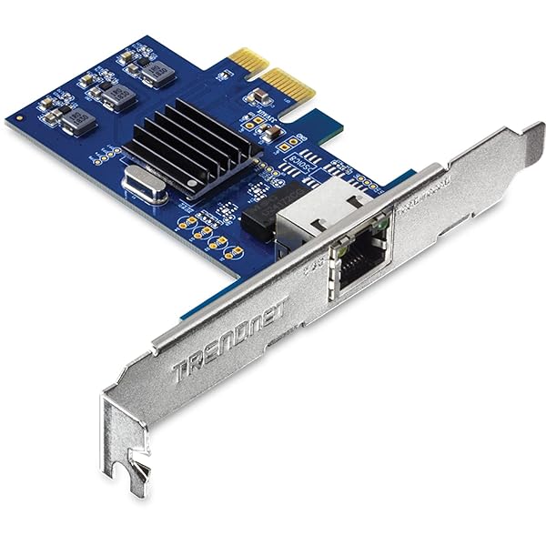 TRENDnet TRENDnet 2.5GBase-T PCIe Network Adapter: Upgrade to 2.5G Ethernet with VLAN Support & Dual Brackets for Windows - View 2 of 6