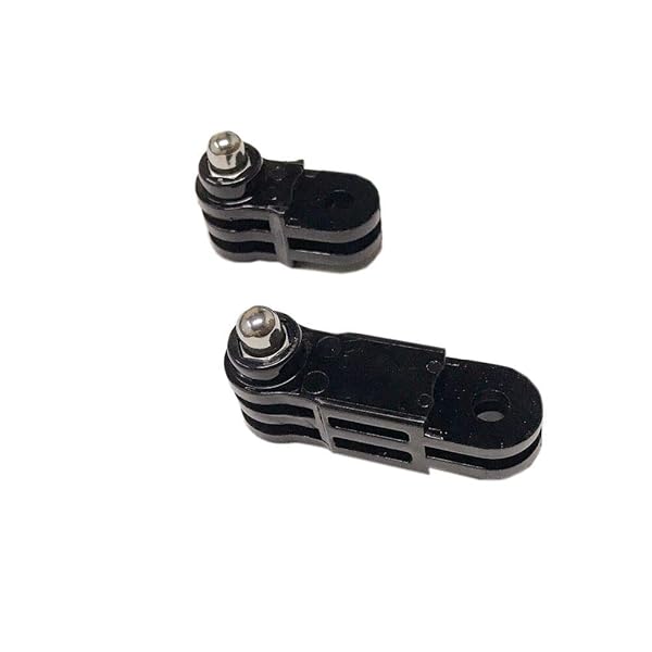 Williamcr 3 Way Adjustable Mount Extension Pivot Arm Adapter Set for GoPro Hero SJCAM DJI Osmo Action Long and Short Vertical Direction - View 4 of 7