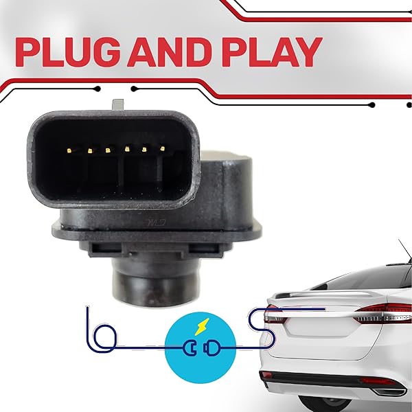 Master Tailgaters Master Tailgaters Reverse Camera for Ford Explorer 2016-2018 OE Part GB5Z-19G490-C GB5Z-19G490-A - View 4 of 9