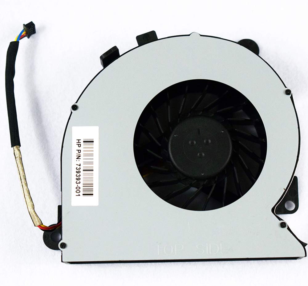 Rangale CPU Cooling Fan for HP Pavilion 23 18 All-in-One Models 18-1200 18-1200CX 18-1000 Lugo Arch Amber Cooler 739393-001 - View 2 of 4