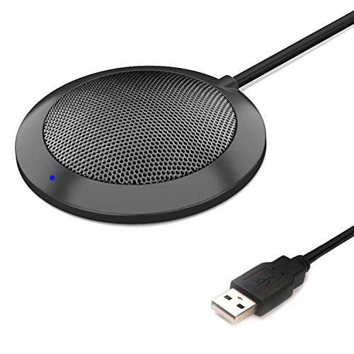 TKGOU TKGOU USB Microphone for PC & Laptop: Plug & Play Omnidirectional Mic for Zoom, Skype, Online Meetings & Recording - View 2 of 4