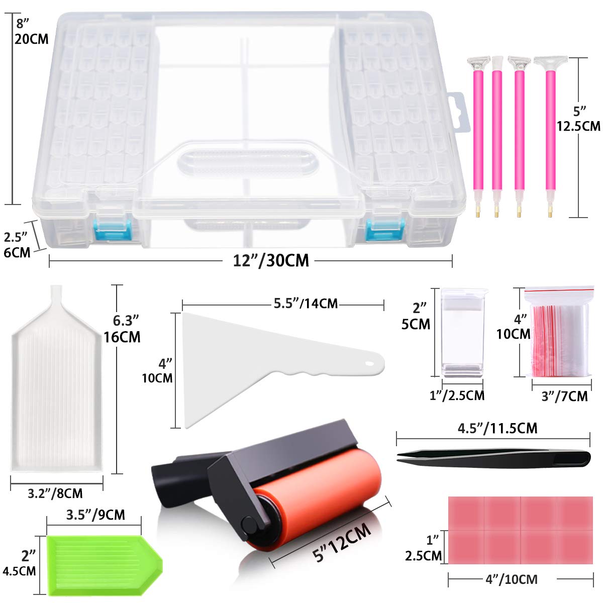 ARTDOT ARTDOT Diamond Painting Tools Kit and Storage Container for Diamond Embroidery Accessories - View 6 of 8