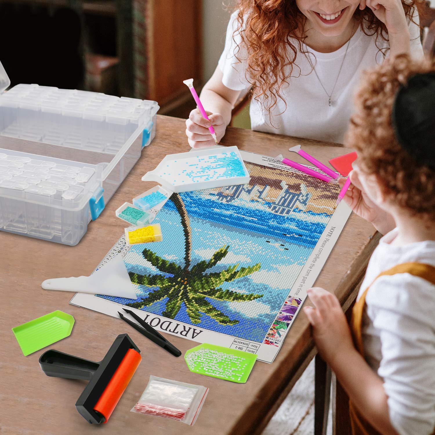 ARTDOT ARTDOT Diamond Painting Tools Kit and Storage Container for Diamond Embroidery Accessories - View 7 of 8