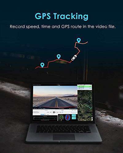 VIOFO Dash Cam VIOFO A119 V3 2K 2560x1440P Quad HD+ Car Dash Camera, Ultra Clear Night Vision, 140-Degree Wide Angle, GPS Included, Buffered Parking Mode, True HDR, Motion Detection, Time Lapse - View 6 of 11