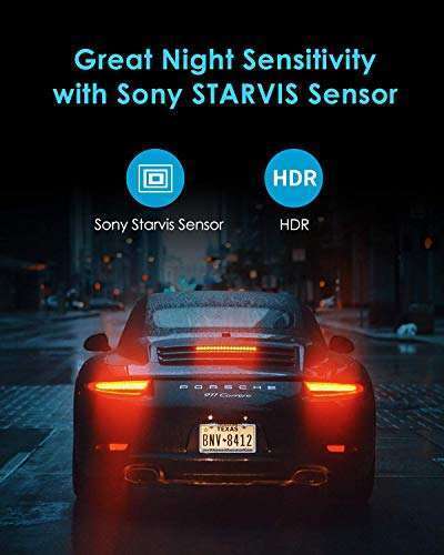 VIOFO Dash Cam VIOFO A119 V3 2K 2560x1440P Quad HD+ Car Dash Camera, Ultra Clear Night Vision, 140-Degree Wide Angle, GPS Included, Buffered Parking Mode, True HDR, Motion Detection, Time Lapse - View 9 of 11