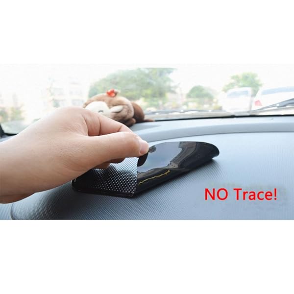 Bysameyee Bysameyee 5-Pack Non Slip Car Dashboard Mat Extra Thick Anti-Slide Pad for Radar Detector Cell Phone Keys GPS and More - View 8 of 8
