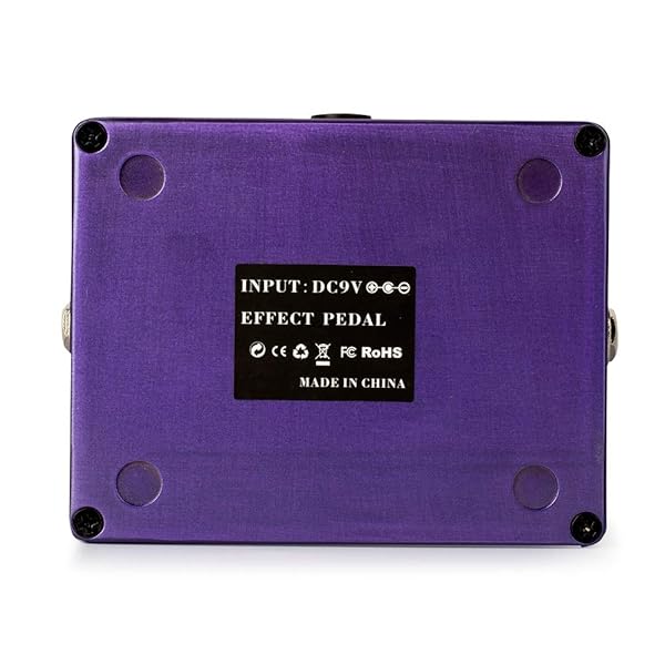 Caline Caline Pedals CP-80 Reverb Delay Effects Pedal for Acoustic Electric Guitar True Bypass Metal Purple - View 3 of 6