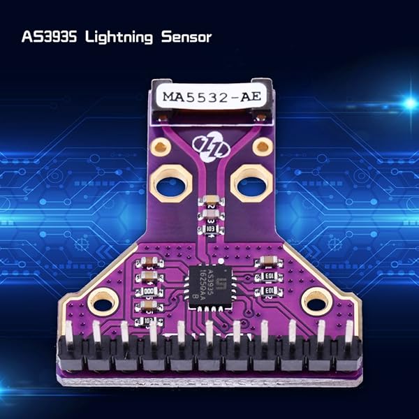 Estink AS3935 Lightning Sensor for Accurate Storm Distance Detection SPI I2C Interfacing 2.4V-5.5V Ideal for Phones Watches and Electronics - View 5 of 10