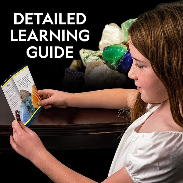 Blue Marble National Geographic Rock Tumbler Refill Kit 1 Lb Genuine Rough Agate Rocks Tumbling Supplies Grit and Jewelry Accessories - View 5 of 6