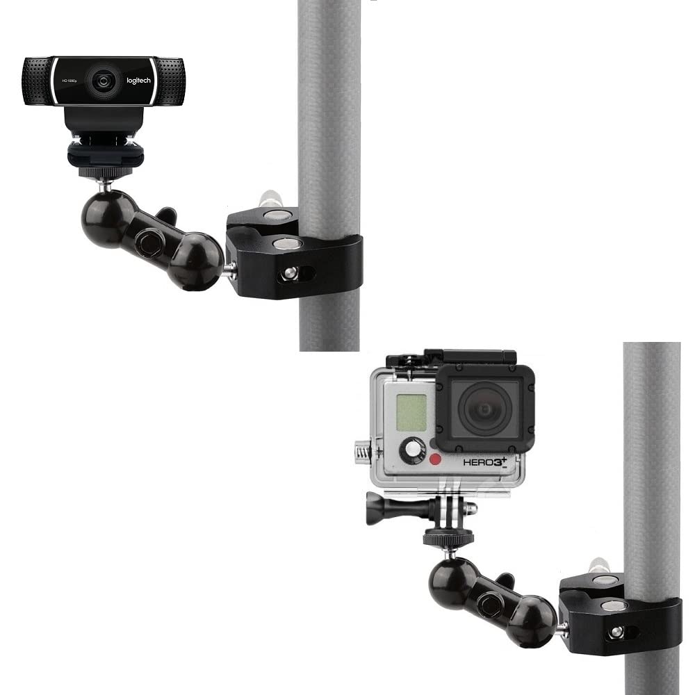 AceTaken Microphone Clip Mic Clamp Mount Holder for Shure Sennheiser Blue Yeti and Nady Microphones - View 9 of 9