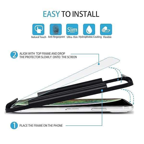 ImpactStrong ImpactStrong Shatterproof Tempered Glass Screen Protector for iPhone 11/XR - 9H Hardness, Easy Install, Bubble Free, 3-Pack - View 5 of 10