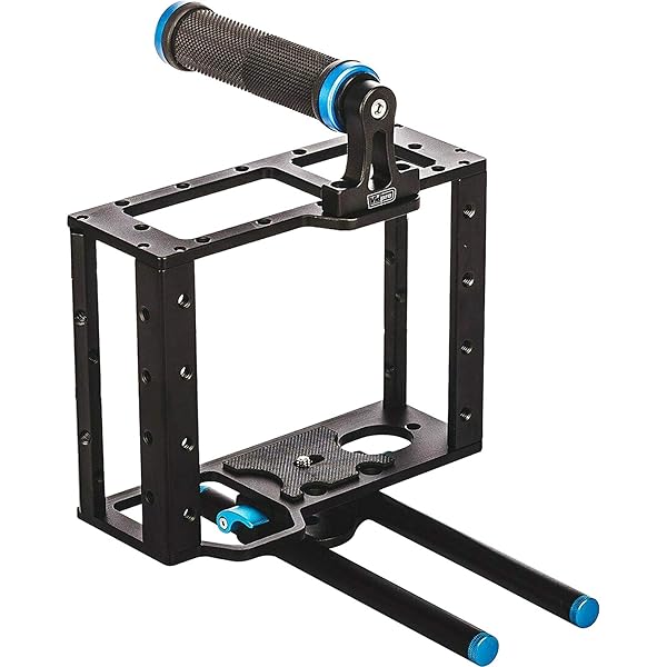 Vidpro Model CA-L Universal Aluminum Camera Cage: Lightweight, Durable & Versatile for All Cameras