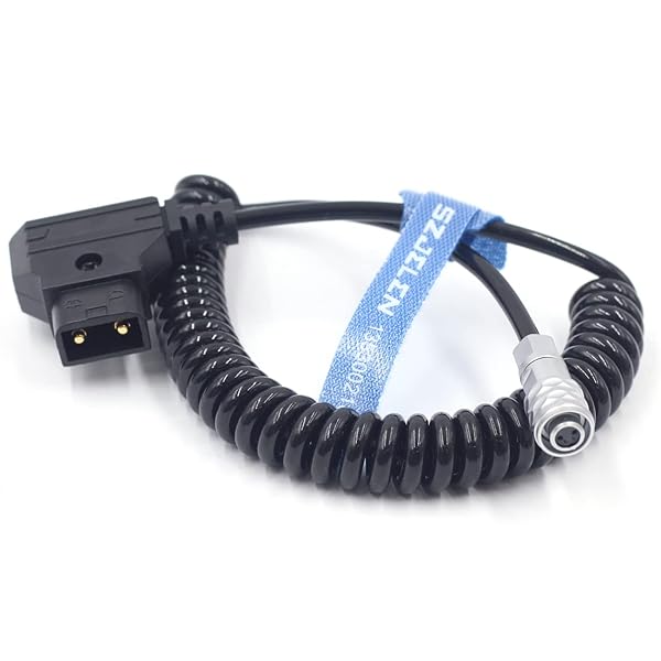SZJELEN SZJELEN D-tap to BMPCC 4K 6K Power Cable for Blackmagic Pocket Cinema Camera Gold Mount V Mount Battery Weipu 2pin to P Tap - View 5 of 5