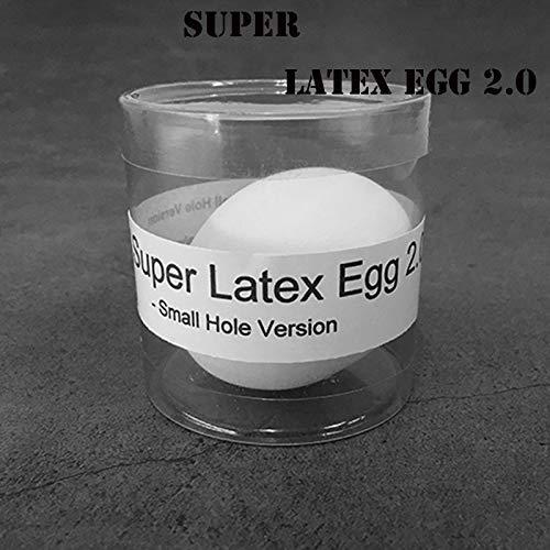 blue-ther Blue-Ther Super Latex Egg 2.0 Small Hole Stage Magic Trick Realistic Gimmick for Close Up Illusions and Funny Performances - View 2 of 3