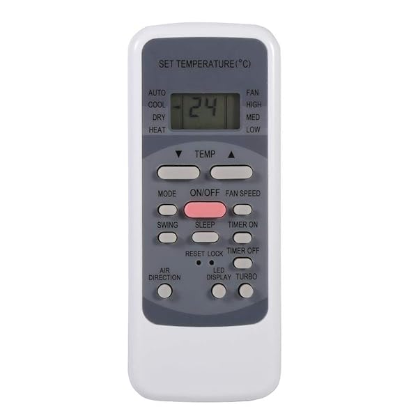 Universal AC Remote for Midea R51 Series - LCD Screen, Multifunctional Control for Air Conditioners