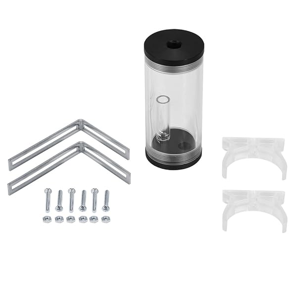 Fishlor Cooling Reservoir: Ultimate Acrylic Cylinder Water Tank for PC Liquid Cooling Systems