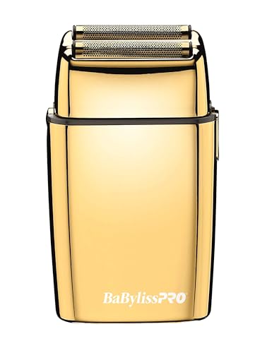 BaBylissPRO BaBylissPRO Baberology FXFS2G GOLDFX: Best Professional Double Foil Electric Shaver for Barbers