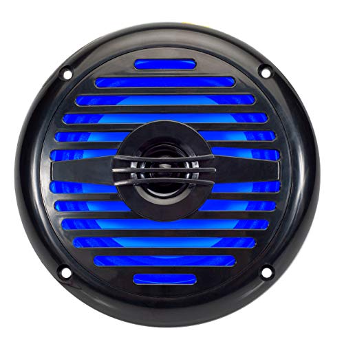 Magnadyne " Magnadyne WR5B-LED 5.25" Water-Resistant 2-Way Speakers with Blue LED - Sold as a Pair" - View 4 of 6