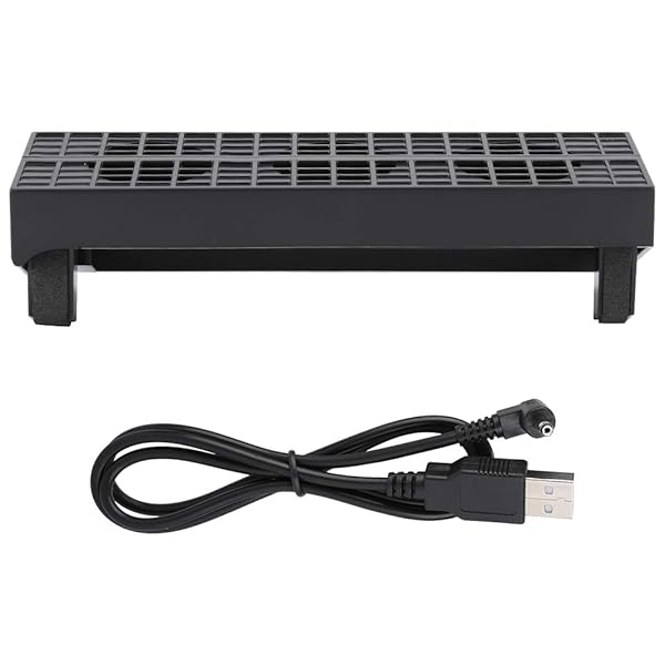 Tangxi PS4 Slim Cooling Fan with Intelligent Temp Control & 3 Ports - Ultimate Heat Sink Cooler for PS4 Slim - View 2 of 8