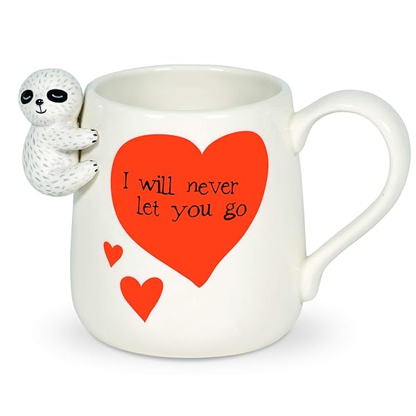 Enesco Enesco Our Name is Mud Sloth Mug - 16oz Sculpted Coffee Cup, Multicolor | Perfect Gift for Sloth Lovers